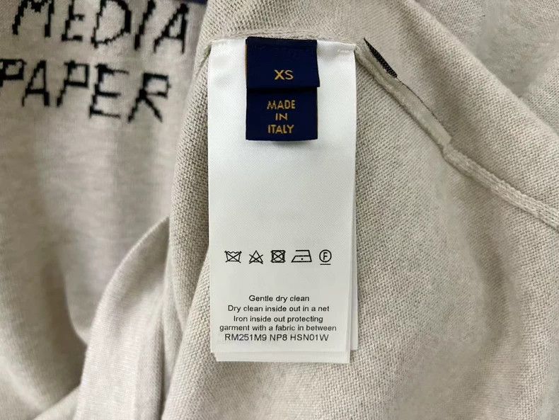 Louis Vuitton Louis Vuitton x Park Seo Bo Knit Slogan Tee-yf Size US XS / EU 42 / 0 - 4 Thumbnail