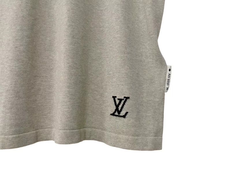 Louis Vuitton Louis Vuitton x Park Seo Bo Knit Slogan Tee-yf Size US XS / EU 42 / 0 - 3 Thumbnail