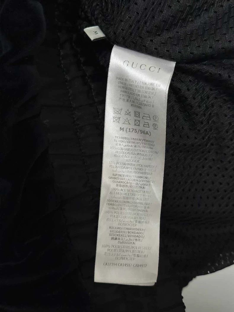 Gucci Gucci Black Velvet Logo Embroidery Jacket-yf Size US M / EU 48-50 / 2 - 5 Thumbnail