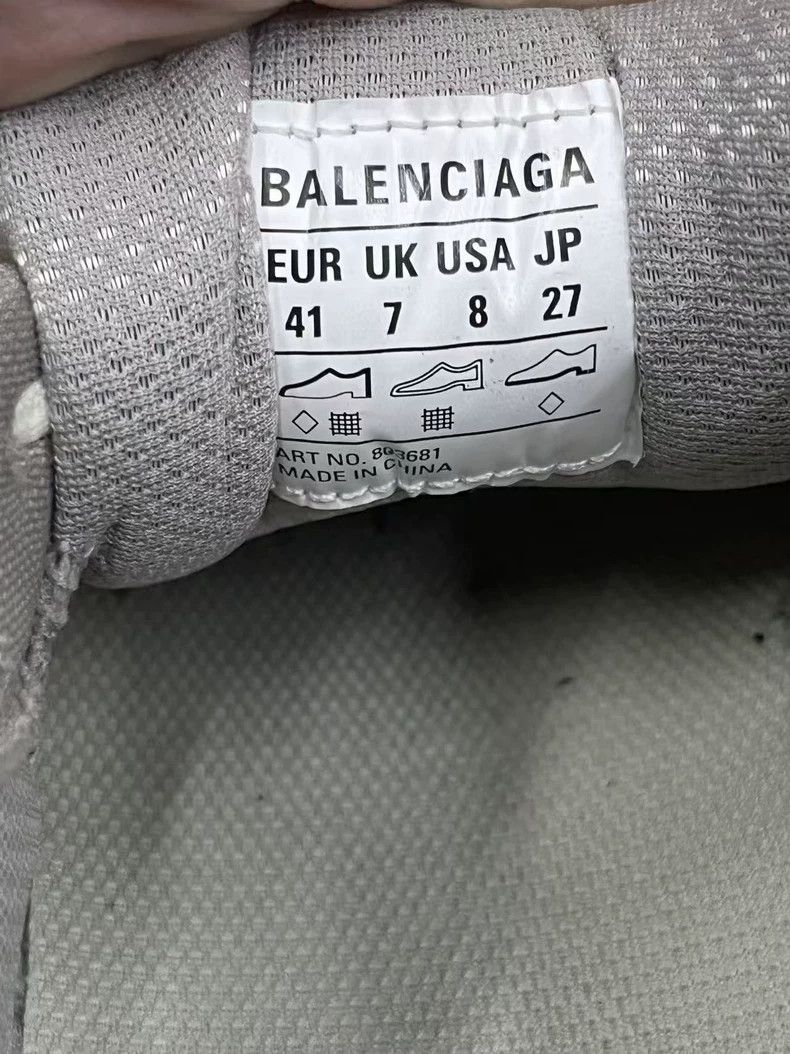 Balenciaga Balenciaga Stapler Low-Top Sneakers Beige-yf Size US 10.5 / EU 43-44 - 8 Thumbnail