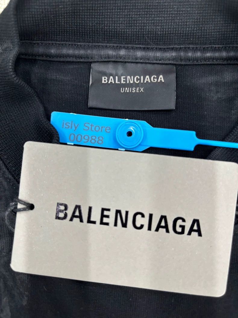 Balenciaga Balenciaga Bitcoin Mud-Dyed Short Sleeve-yf Size US M / EU 48-50 / 2 - 4 Thumbnail