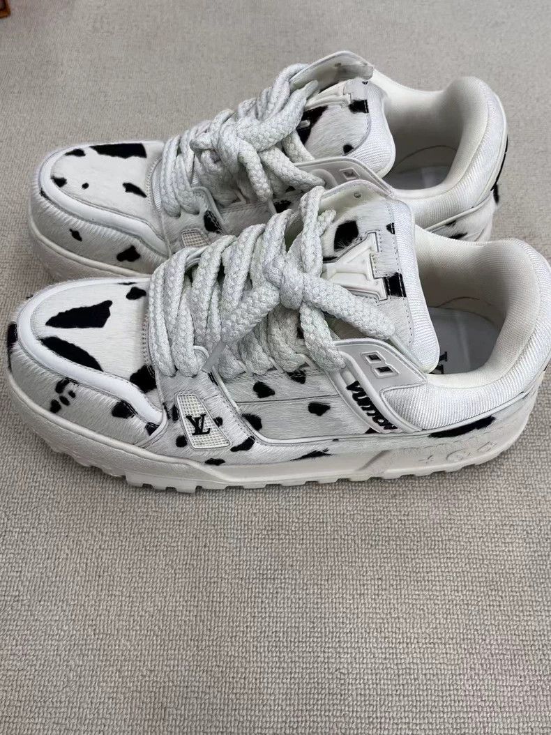 Louis Vuitton Louis Vuitton Trainer Maxi Low-Top Sneakers-yf Size US 10.5 / EU 43-44 - 5 Thumbnail