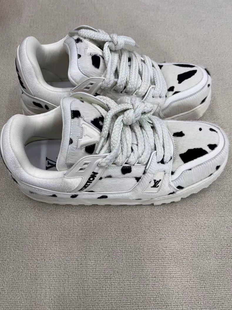 Louis Vuitton Louis Vuitton Trainer Maxi Low-Top Sneakers-yf Size US 10.5 / EU 43-44 - 4 Thumbnail