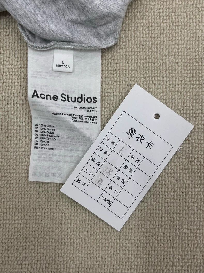 Acne Studios Acne Studios 1996 Print Loose Short Sleeve T-shirt-yf Size US L / EU 52-54 / 3 - 4 Thumbnail