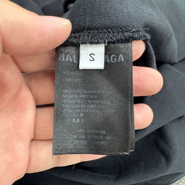 Balenciaga Balenciaga Letter Print Short Sleeve T-Shirt-yf Size US S / EU 44-46 / 1 - 4 Thumbnail