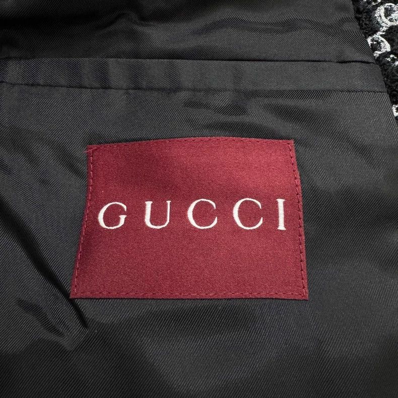 Gucci Gucci Double G Embroidery Jacket-yf Size US L / EU 52-54 / 3 - 4 Thumbnail