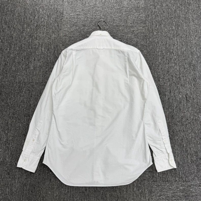 Thom Browne Thom Browne White Oxford Button-Up Shirt-yf Size US M / EU 48-50 / 2 - 2 Thumbnail