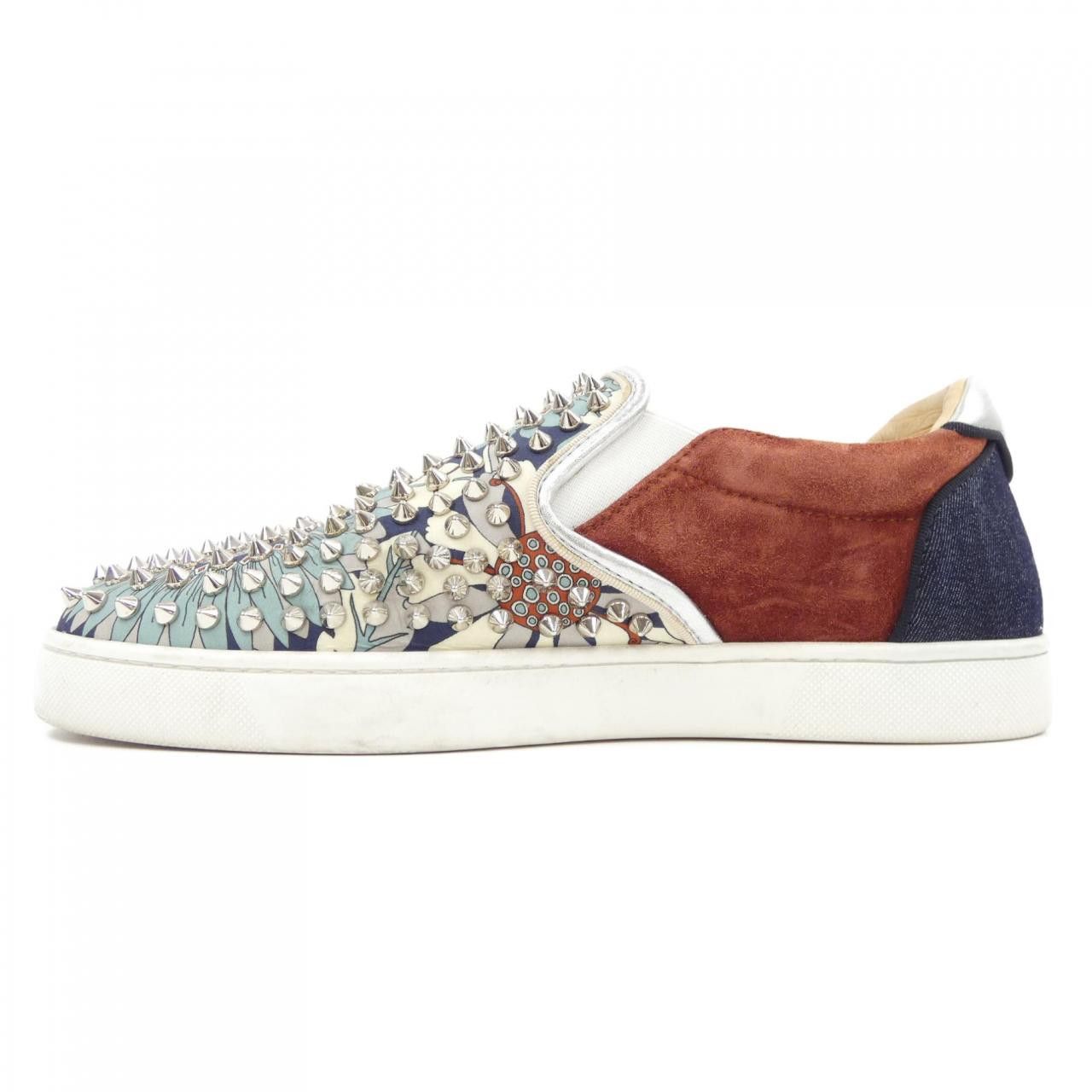 Christian Louboutin Christian Louboutin Christian Louboutin Sneakers Leather Shoes DUTY FREE for USA Size ONE SIZE - 2 Thumbnail