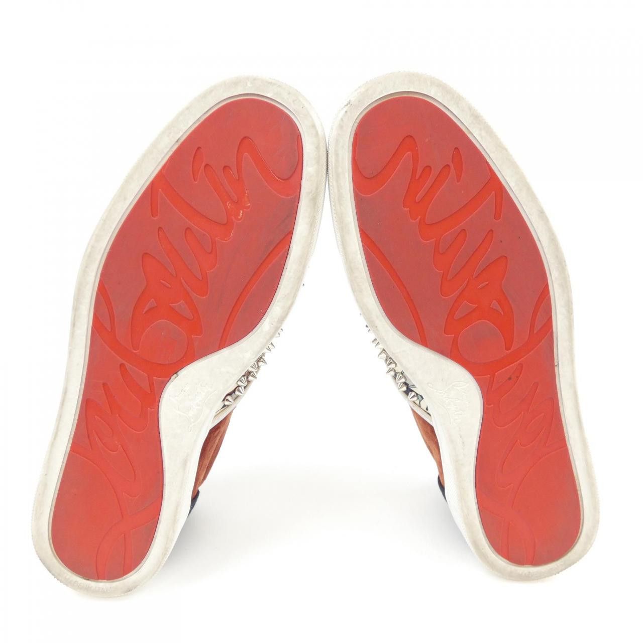 Christian Louboutin Christian Louboutin Christian Louboutin Sneakers Leather Shoes DUTY FREE for USA Size ONE SIZE - 4 Thumbnail