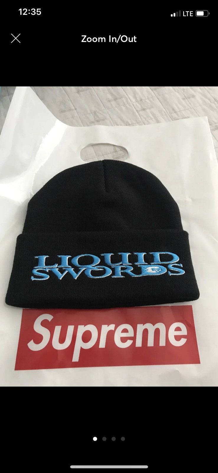 Supreme Liquid Swords Beanie | Grailed