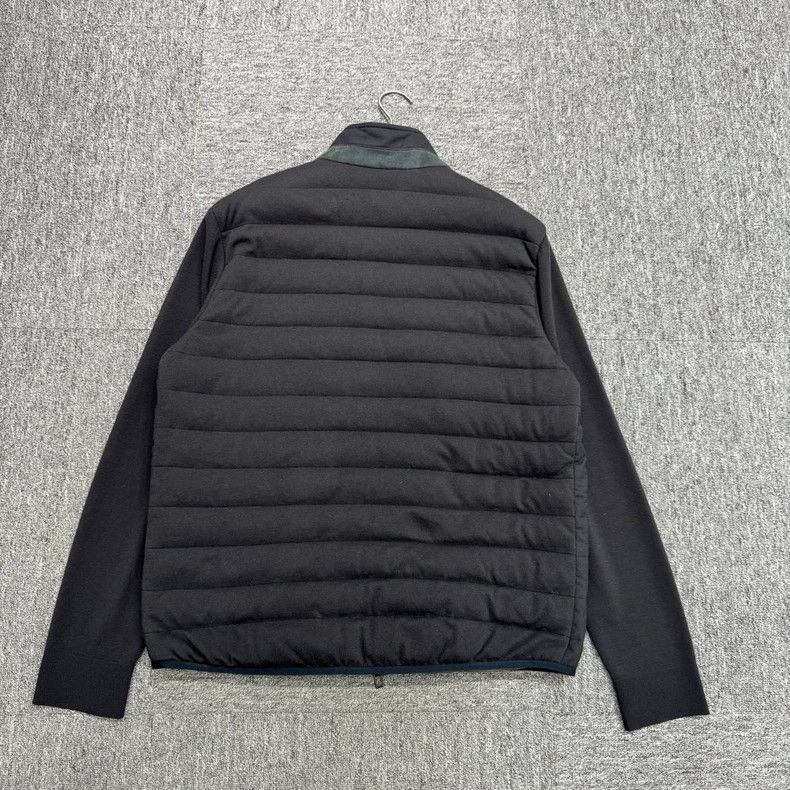 Loro Piana Loro Piana Knit Panel Down Jacket Size US XL / EU 56 / 4 - 5 Thumbnail