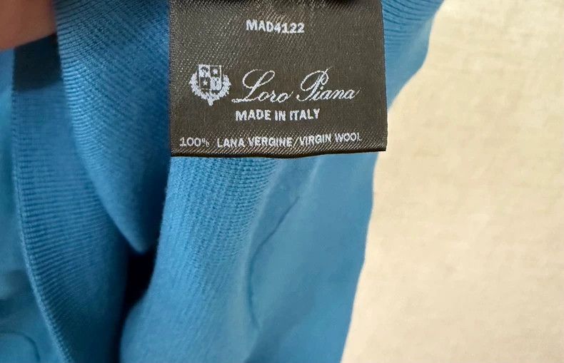 Loro Piana Loro Piana Wish Wool Knit Polo Size US XL / EU 56 / 4 - 7 Thumbnail