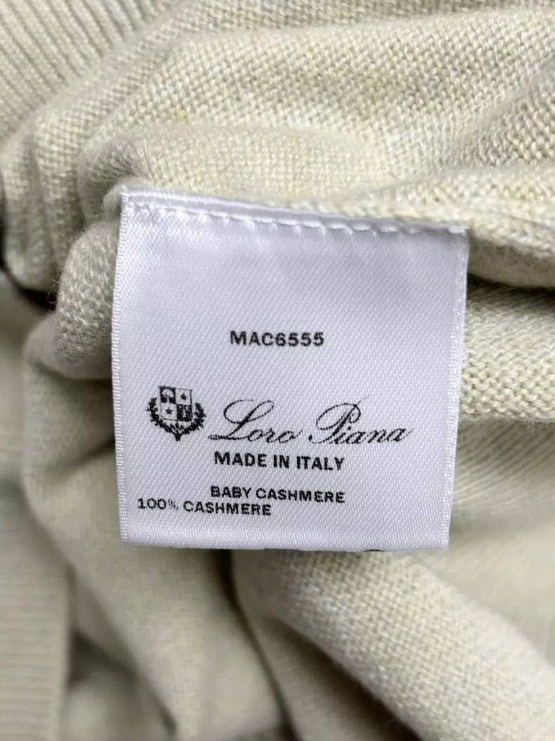 Loro Piana Loro Piana Baby Cashmere Half-Zip Sweater Size US XL / EU 56 / 4 - 5 Thumbnail