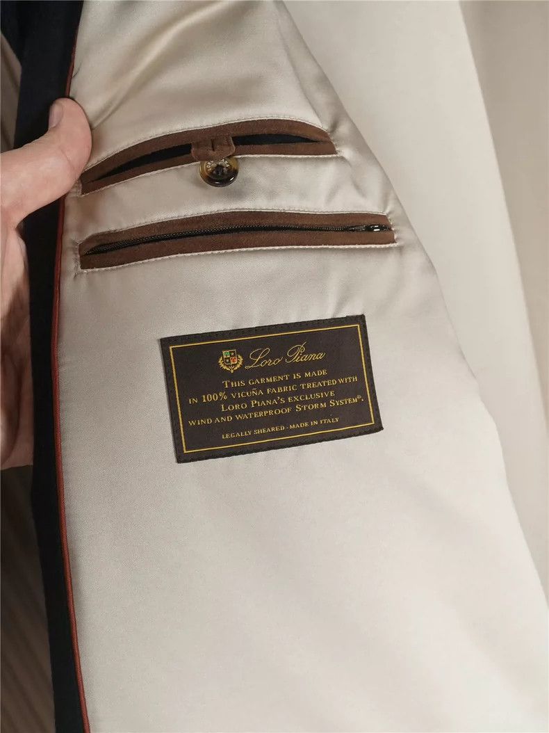 Loro Piana Loro Piana Vicuna Wool Jacket Size US XL / EU 56 / 4 - 4 Thumbnail