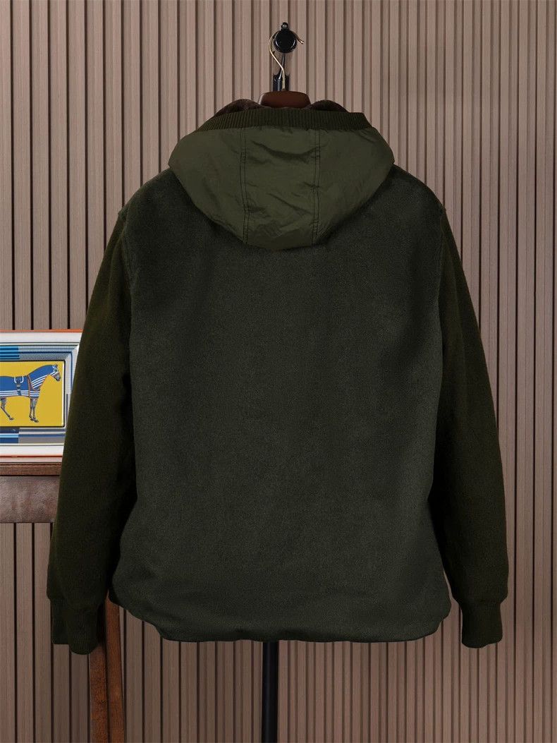 Loro Piana Loro Piana Hooded Fur Lined Jacket Size US XL / EU 56 / 4 - 2 Thumbnail