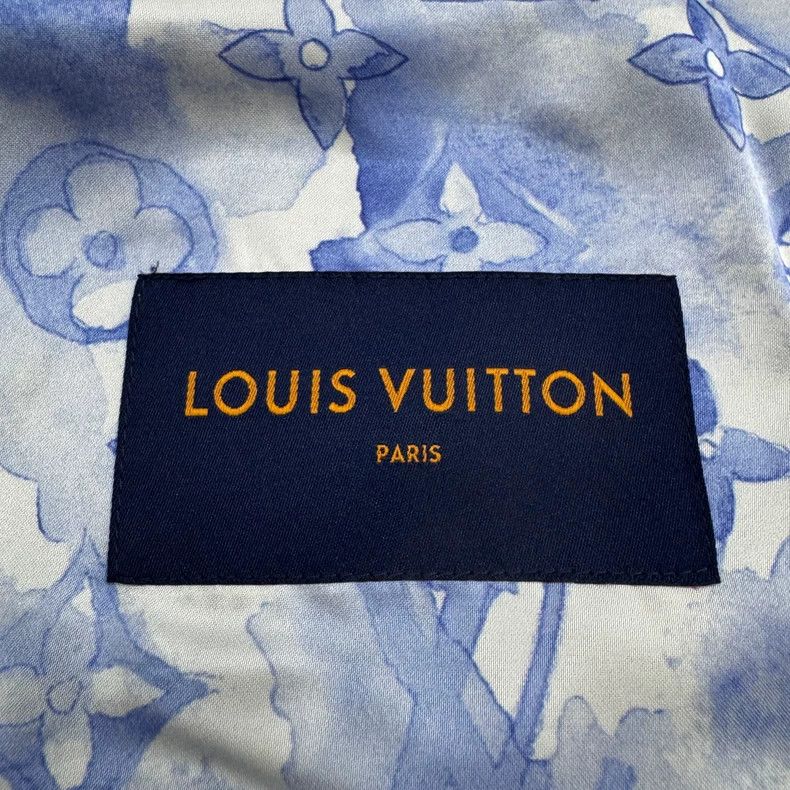 Louis Vuitton Louis Vuitton Ink Floral Denim Jacket-yf Size US L / EU 52-54 / 3 - 4 Thumbnail
