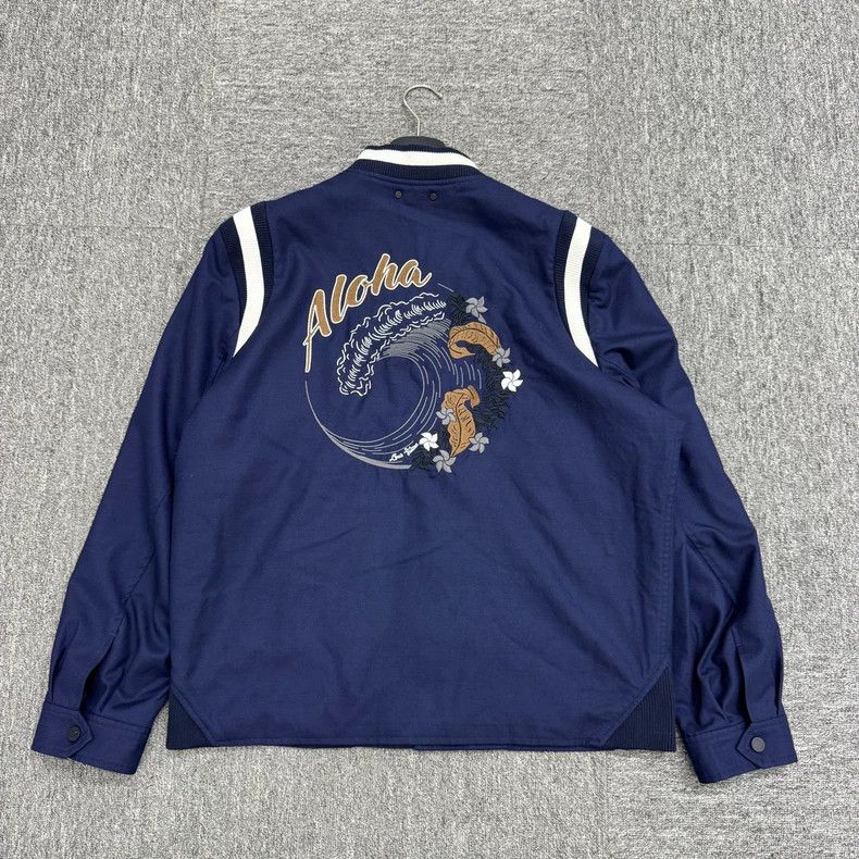 Louis Vuitton Louis Vuitton Ocean Embroidery Wool Jacket-yf Size US L / EU 52-54 / 3 - 2 Thumbnail