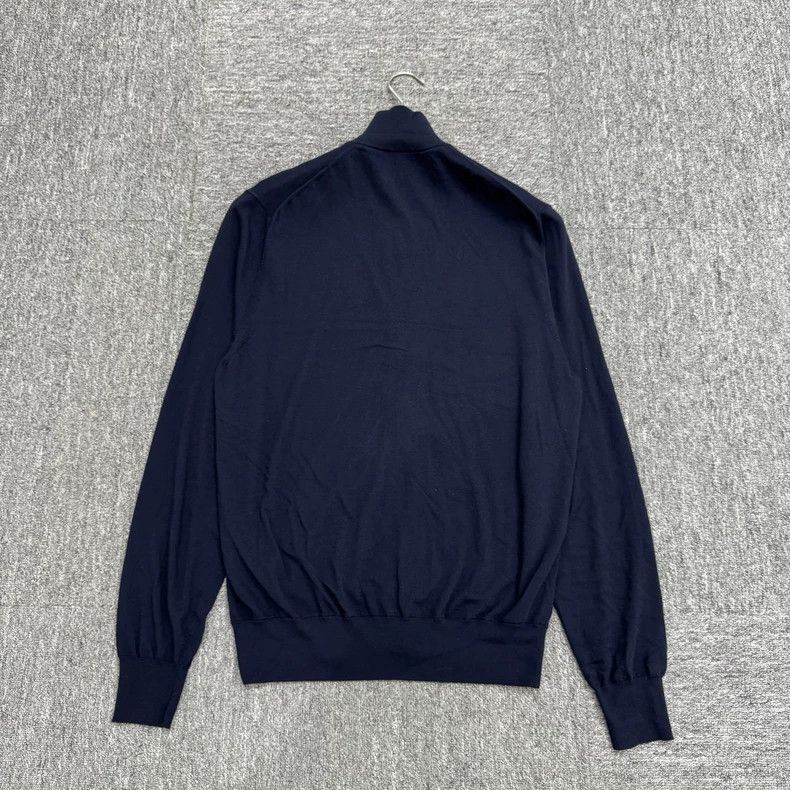 Loro Piana Loro Piana Solid Zip Wool Jacket-yf Size US M / EU 48-50 / 2 - 2 Thumbnail