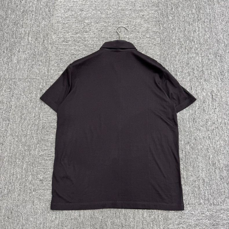 Loro Piana Loro Piana Solid Button Wool Short Sleeve-yf Size US S / EU 44-46 / 1 - 2 Thumbnail