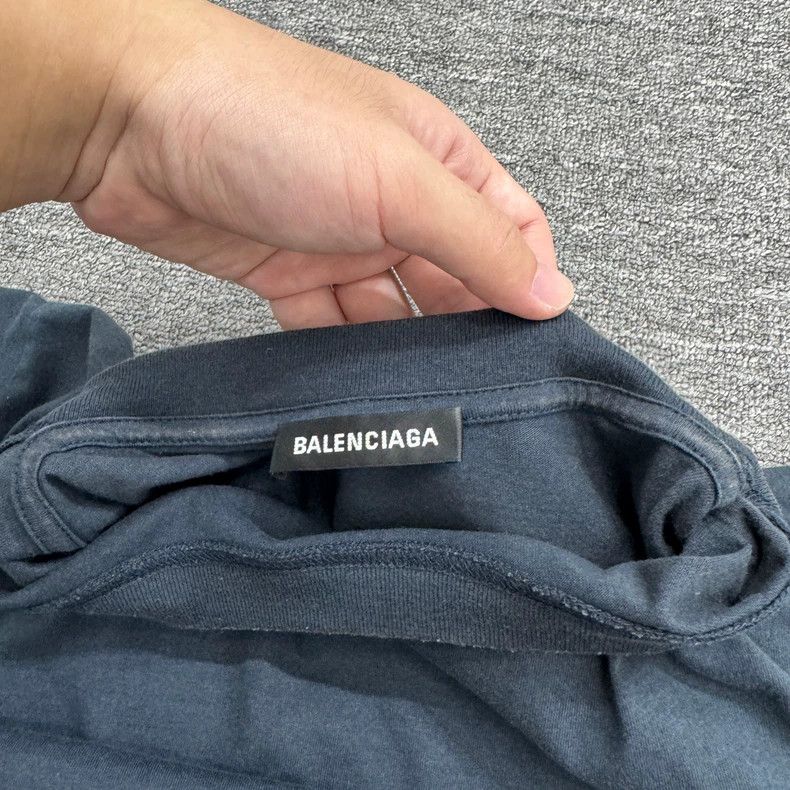 Balenciaga Balenciaga Letter Print Short Sleeve Tee-yf Size US S / EU 44-46 / 1 - 4 Thumbnail