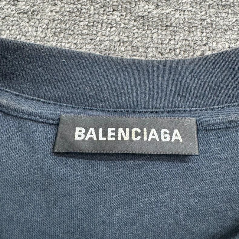 Balenciaga Balenciaga Letter Print Short Sleeve Tee-yf Size US S / EU 44-46 / 1 - 3 Thumbnail