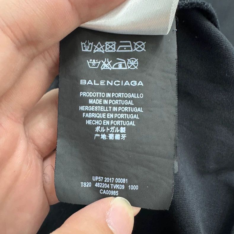 Balenciaga Balenciaga Letter Print Short Sleeve T-Shirt-yf Size US S / EU 44-46 / 1 - 4 Thumbnail