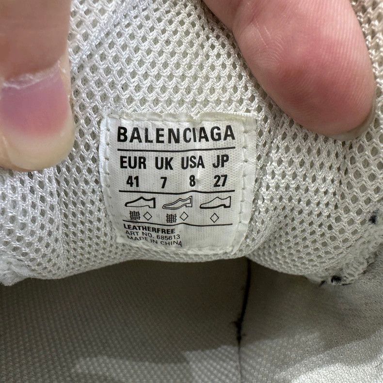 Balenciaga Balenciaga White Tire Sneakers-yf Size US 9.5 / EU 42-43 - 5 Thumbnail