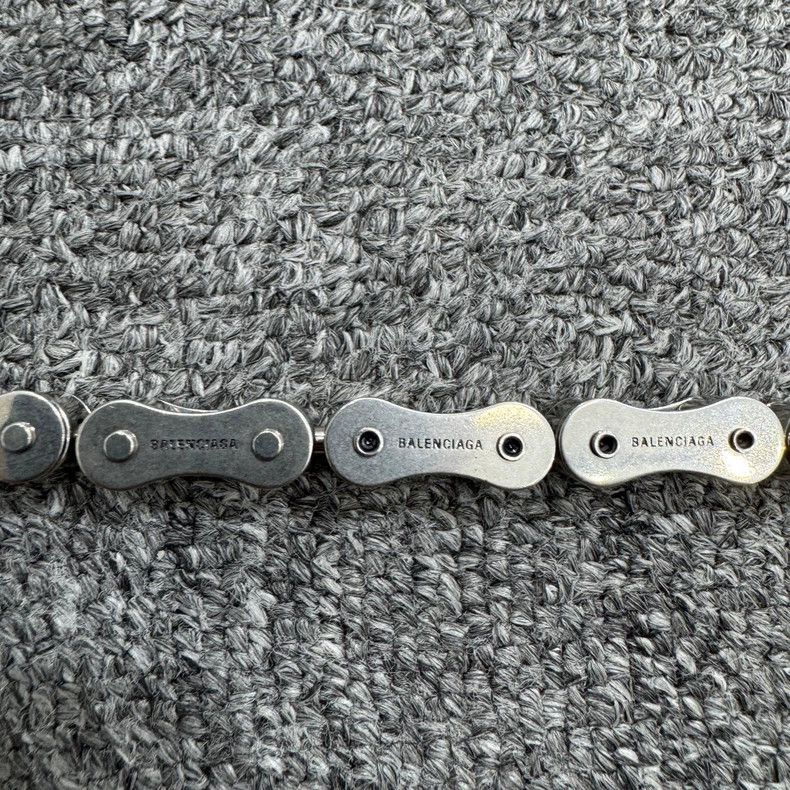 Balenciaga Balenciaga Silver Chain Belt Accessory-yf Size ONE SIZE - 3 Thumbnail