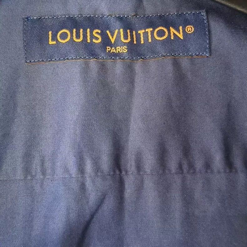 Louis Vuitton Louis Vuitton SS24 Logo Embroidered Long Sleeve Shirt-yf Size US L / EU 52-54 / 3 - 4 Thumbnail