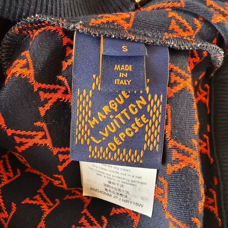Louis Vuitton Louis Vuitton SS24 Letter Jacquard Zip Jacket-yf Size US S / EU 44-46 / 1 - 4 Thumbnail