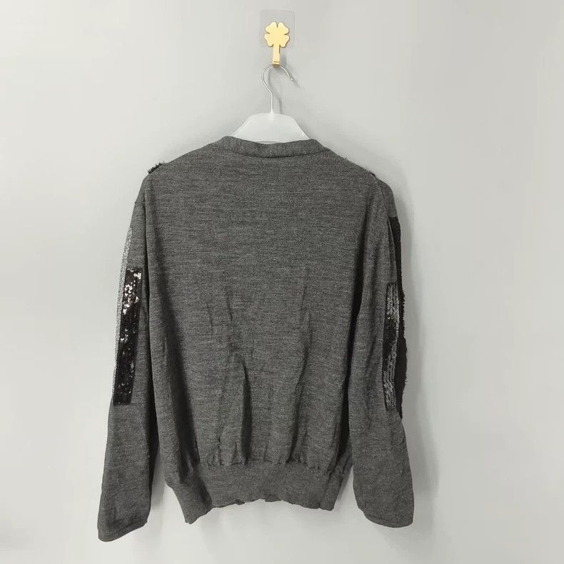 Dior Dior x ERL Wool Sequin Embroidered Cardigan-yf Size US L / EU 52-54 / 3 - 2 Thumbnail