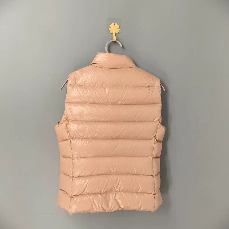 Moncler MONCLER Beige Puffer Vest-yf Size US M / EU 48-50 / 2 - 2 Thumbnail