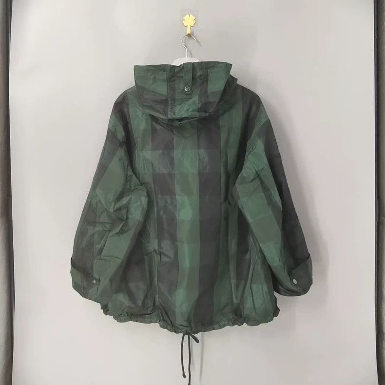 Dior Dior Green Check Logo Raincoat-yf Size US XS / EU 42 / 0 - 2 Thumbnail