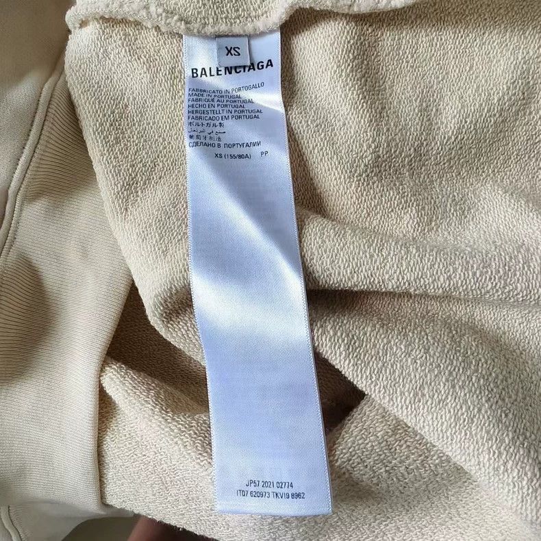 Balenciaga Balenciaga Beige Coca-Cola Logo Hoodie-yf Size US XS / EU 42 / 0 - 4 Thumbnail