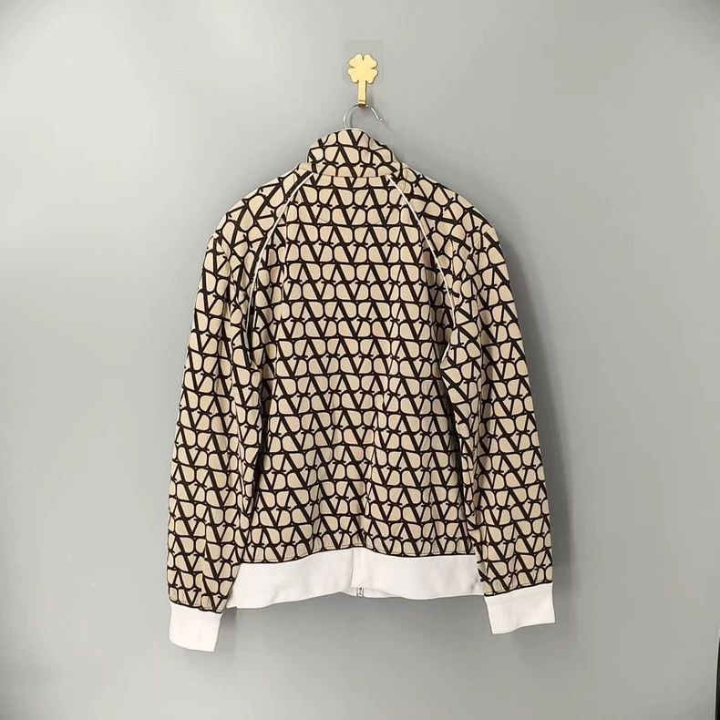 Valentino Valentino Logo Print Zip Jacket-yf Size US M / EU 48-50 / 2 - 2 Thumbnail