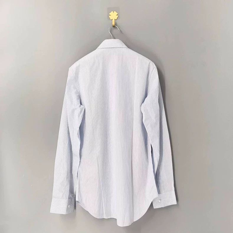 Dior Dior Embroidered Logo Button-Up Shirt-yf Size US M / EU 48-50 / 2 - 2 Thumbnail