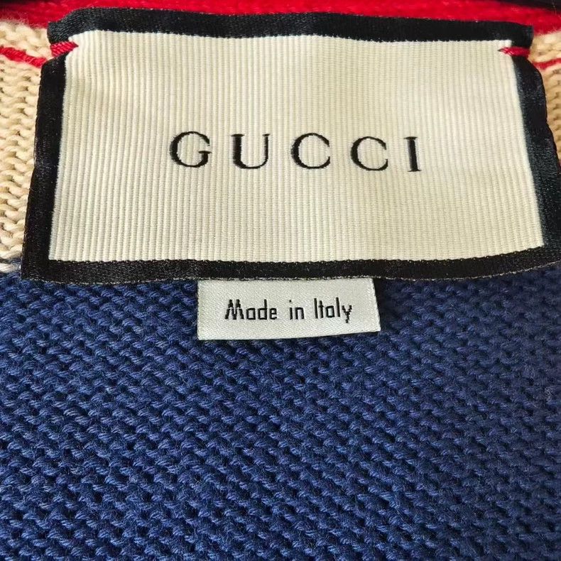 Gucci Gucci Striped Knit Cardigan Sweater-yf Size US M / EU 48-50 / 2 - 3 Thumbnail