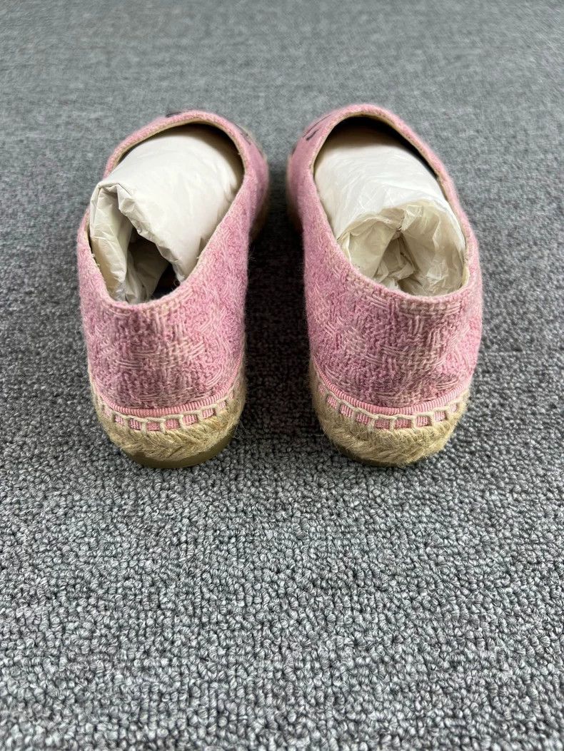 Chanel Chanel Pink Patent Leather Espadrilles-yf Size US 6.5 / EU 39-40 - 4 Thumbnail