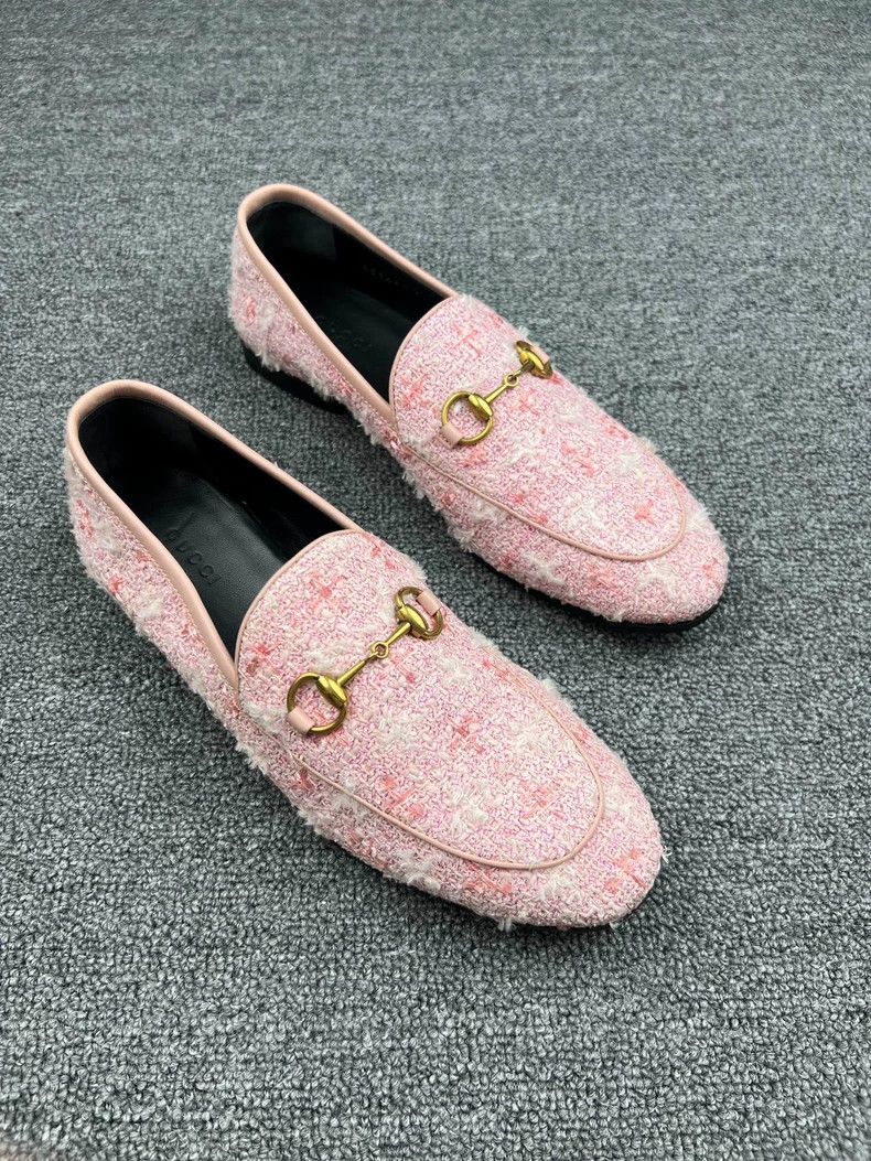 Gucci Gucci Pink Woven Loafers-yf Size US 6.5 / EU 39-40 - 2 Thumbnail