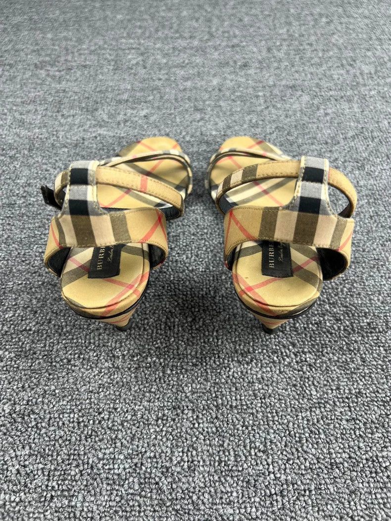 Burberry Burberry Classic Check Pattern Sandals-yf Size US 5 / EU 37 - 4 Thumbnail