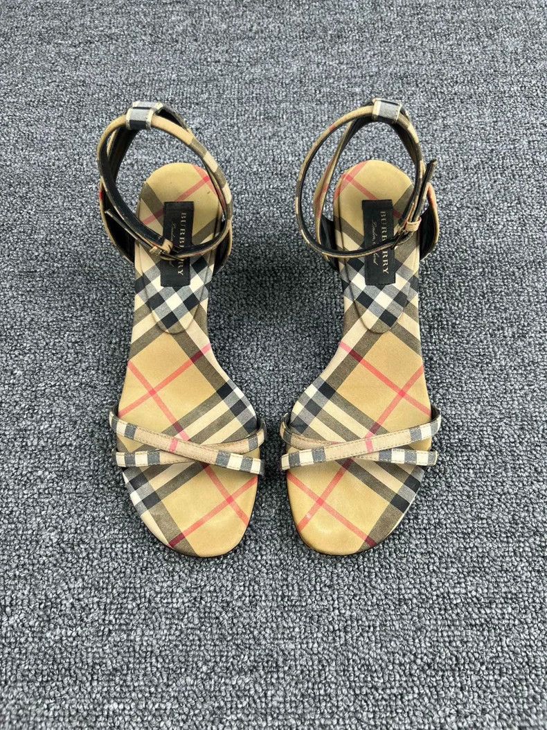 Burberry Burberry Classic Check Pattern Sandals-yf Size US 5 / EU 37 - 3 Thumbnail