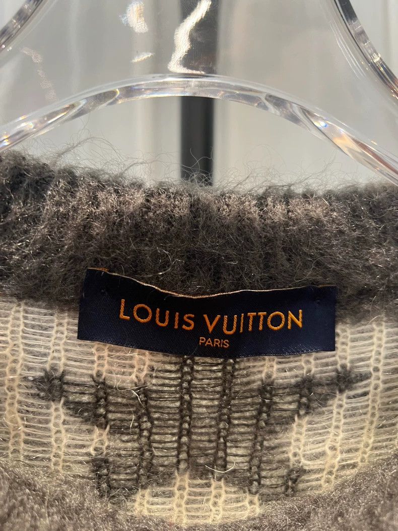 Louis Vuitton Louis Vuitton Star Pattern Mohair Sweater-yf Size US L / EU 52-54 / 3 - 4 Thumbnail