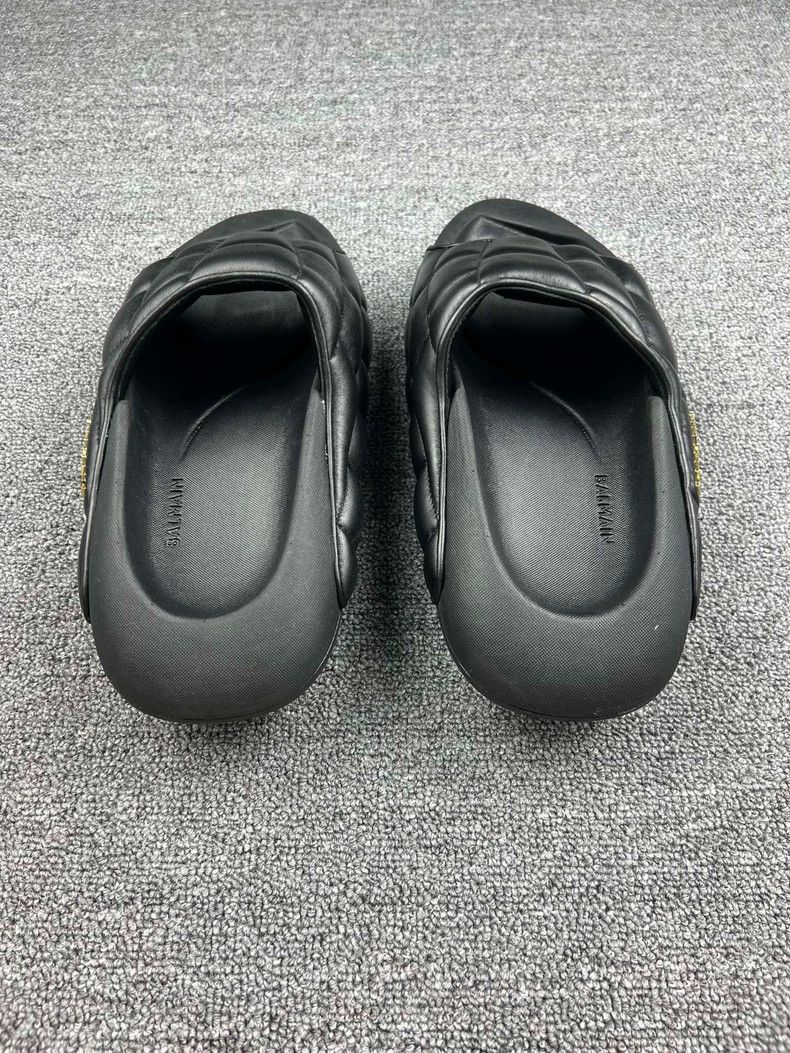 Balmain Balmain Black Space Slippers-yf Size US 6.5 / EU 39-40 - 4 Thumbnail