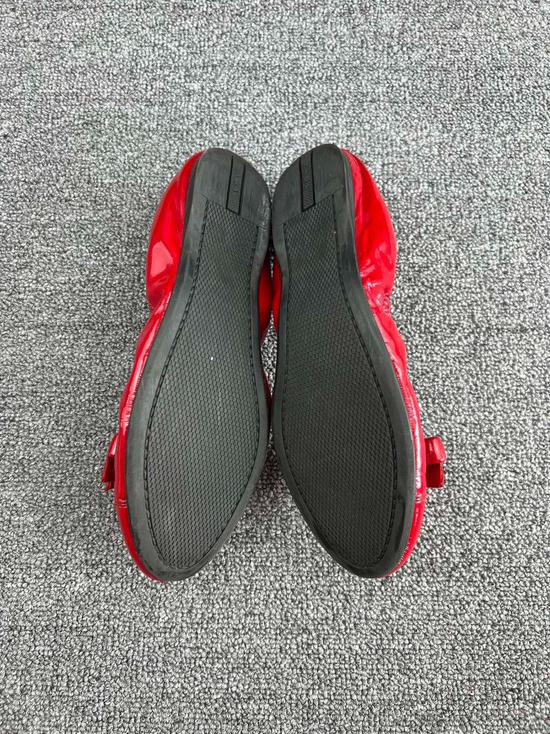 Prada Prada Red Bow Ballet Flats-yf Size US 6.5 / EU 39-40 - 5 Thumbnail