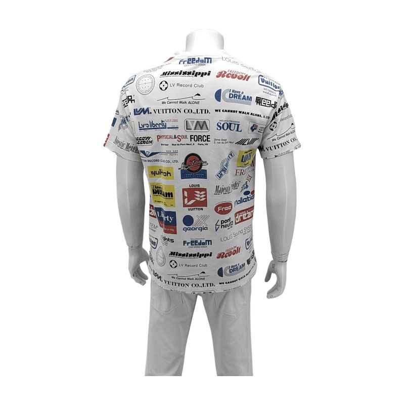 Louis Vuitton Louis Vuitton Summer White Graphic T-Shirt 0089 Size US XS / EU 42 / 0 - 2 Thumbnail