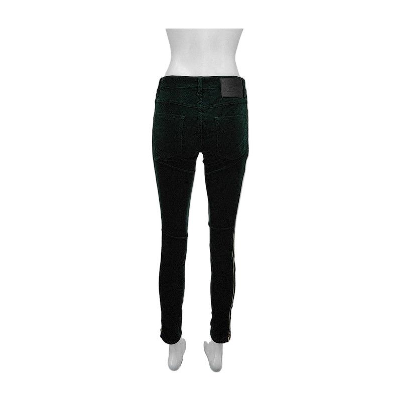 Louis Vuitton Louis Vuitton Green Casual Pants for Women 0089 Size 22" - 2 Thumbnail