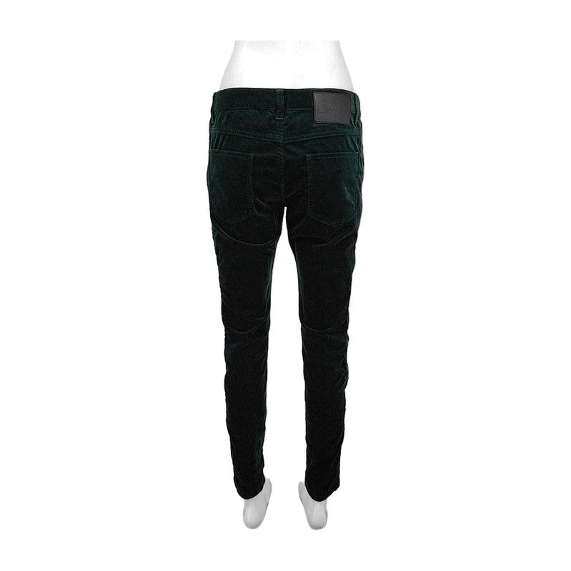 Louis Vuitton Louis Vuitton Green Cotton Casual Women's Pants 0089 Size 27" / US 4 / IT 40 - 2 Thumbnail