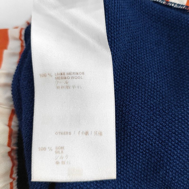 Louis Vuitton Louis Vuitton Navy Wool Long Sleeve Sweater 0089 Size XS / US 0-2 / IT 36-38 - 3 Thumbnail