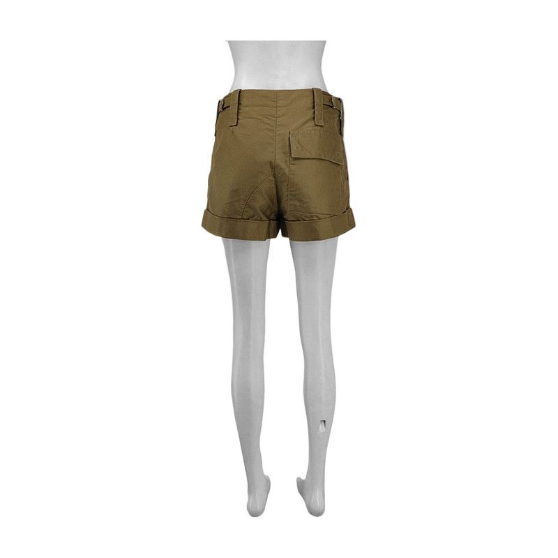 Louis Vuitton Louis Vuitton Summer Light Brown Cotton Shorts 0089 Size 23" - 2 Thumbnail