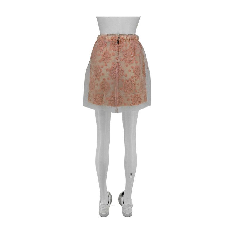 Louis Vuitton Louis Vuitton Summer Khaki Short Skirt 0089 Size 23" - 2 Thumbnail